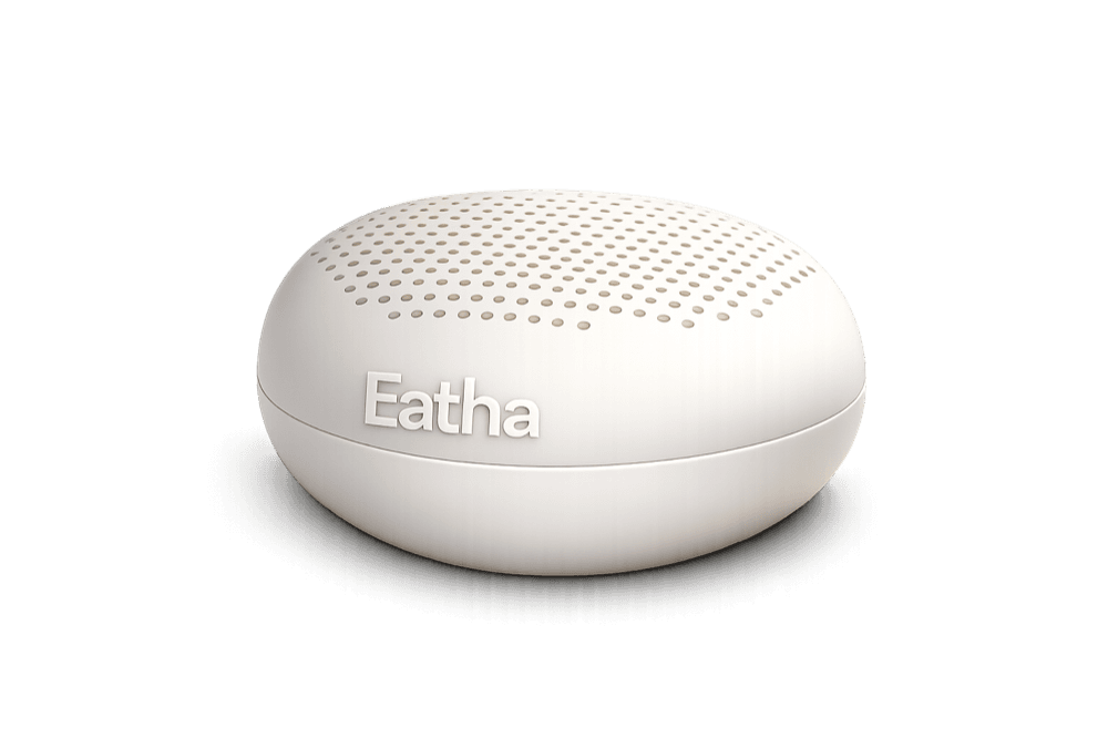 Eatha hardware — cylindrical air quality sensor